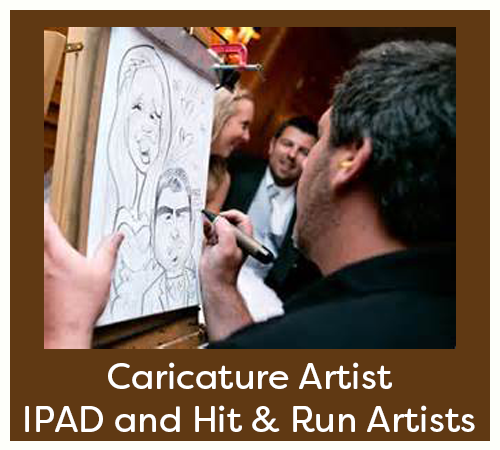 Caricature Artist / IPAD and Hit & Run Artists